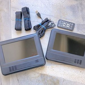 RCA 7" Screens Mobile DVD System with Dual Screens